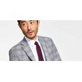 thumbnail image 2 of Alfani Men's Slim Fit Pattern Suit Jacket Gray, 2 of 5