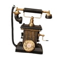 thumbnail image 4 of Modelo de teléfono fijo Gloria adorno antiguo 23cmx13cmx26cm, 4 of 9
