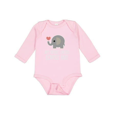 

Inktastic My Great Uncle Loves Me Boys or Girls Long Sleeve Baby Bodysuit