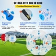 thumbnail image 5 of BENTISM Inflatable Bumper Bubble Balls Body Zorb Ball Soccer Bumper Football 5ft/1.5 M,PVC, 5 of 9