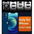 thumbnail image 2 of for iPhone 12 Phone Case: Magnetic Matte Textured Military Grade Drop Protection Translucent Cell Phone Cover - Slim Rugged Durable Shockproof Protective Bumper Cases- 6.1 inches, 2 of 7
