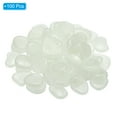 thumbnail image 3 of Uxcell 100Pack Glow Rocks 20-30mm Glow Pebbles Decoration in the Dark Luminous Stones Decor DIY Decorative White, 3 of 7