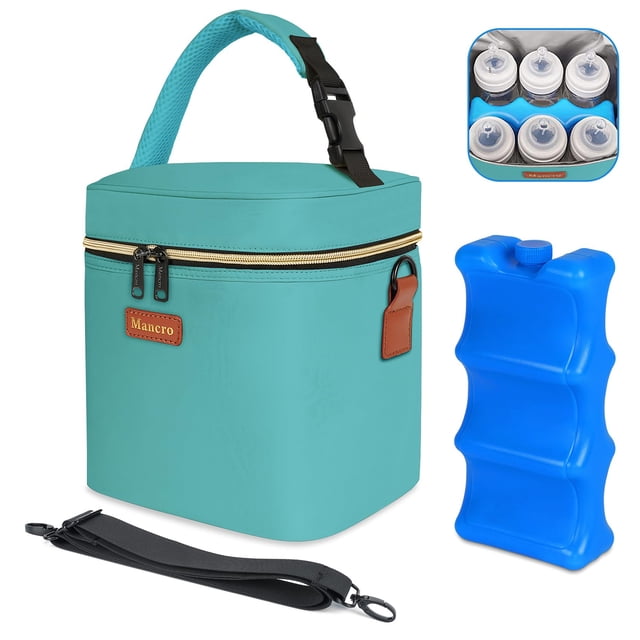 Bolsa Térmica para Leche Materna Mancro Isotérmica para Biberones 22x18x22 cm