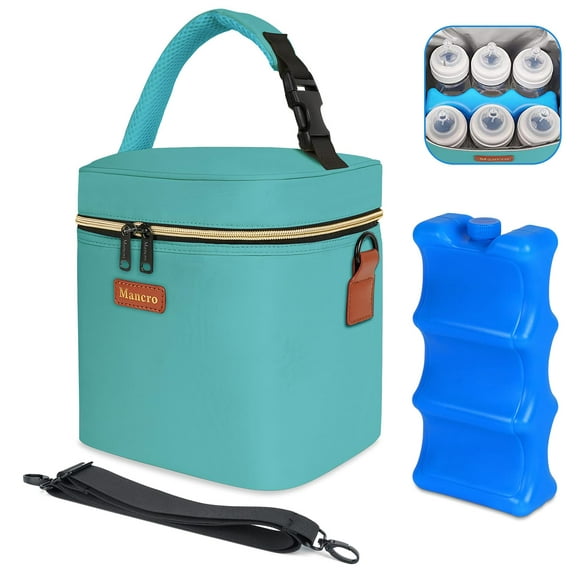 Bolsa Térmica para Leche Materna Mancro Isotérmica para Biberones 22x18x22 cm