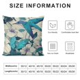 thumbnail image 5 of BCIIG Blue Bird White Flowers Short Plush Pillowcase for Home 22x22in, 5 of 5
