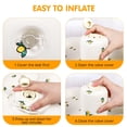 thumbnail image 4 of Sofá inflable para niños, sofá inflable para bebés de 3 meses en adelante, asientos para bebés, soplar con bomba de aire integrada, 4 of 5