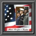 thumbnail image 2 of American Hero, Personalized Military Picture Frame, 10X10 6599, 2 of 4