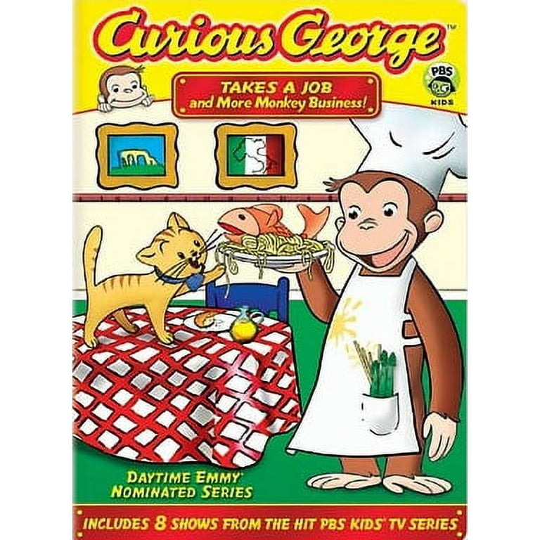 その他 My Child Is a Monkey [DVD] Curious George Robot Monkey DVD No Case No Tracking #AD952