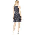 thumbnail image 2 of Vince Camuto Lace Halter Fit Flare Dress Navy 12, 2 of 3