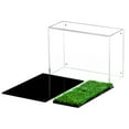 thumbnail image 6 of Deluxe Clear Acrylic Golf Ball Display Case with Black Back and Turf Floor (A045-TB), 6 of 8