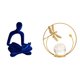 thumbnail image 1 of Figura de pensador abstracto,Estatua de pensador abstracto,decoración para el hogar,Estatua de bola de cristal,Estatuas de bolas de cristal para decoración del hogar,escritorio, 1 of 8