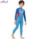thumbnail image 3 of Niños con traje de baño de una pieza Traje de baño Boys Touit Sun a prueba de sol Suelos Set Zipper Wetsuit Cálido Niños Traje de baño para bucear natación XL kenally OD003312-04, 3 of 7