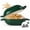 Green, variant on 2-In-1 Enameled Cast Iron Oval Dutch Oven, Non-Stick Enamel Coating Cookware with Dual Handles And Oven Mitt, Heavy Duty Pot for Bread Baking, Braising, Stewing, Cooking, Local Warehouse