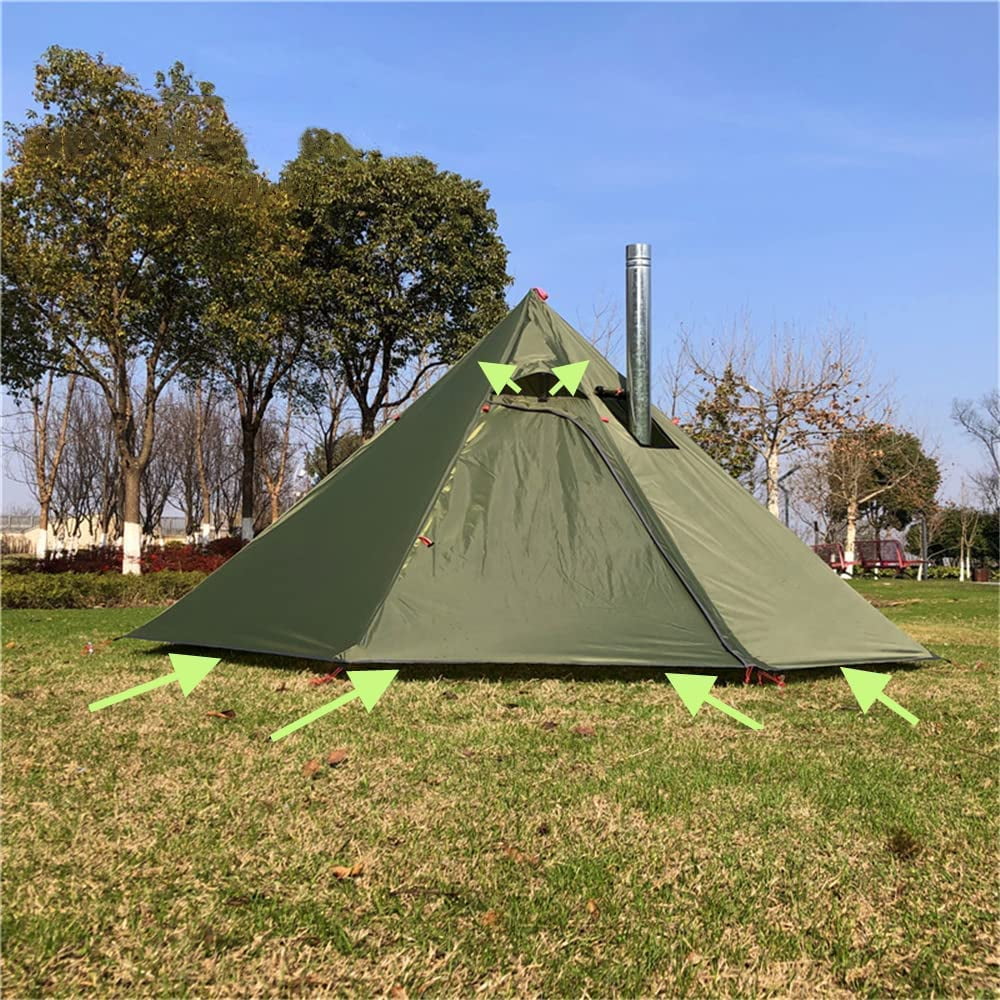 12PersonTent Teepee Tents for Outdoor 