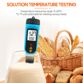 thumbnail image 2 of PH818M PH Mètre pour Traitement des Aliments 2 en 1 Testeur de PH Alimentaire Solution Thermomètre Rétroéclairage LCD Sonde Numérique, 2 of 10