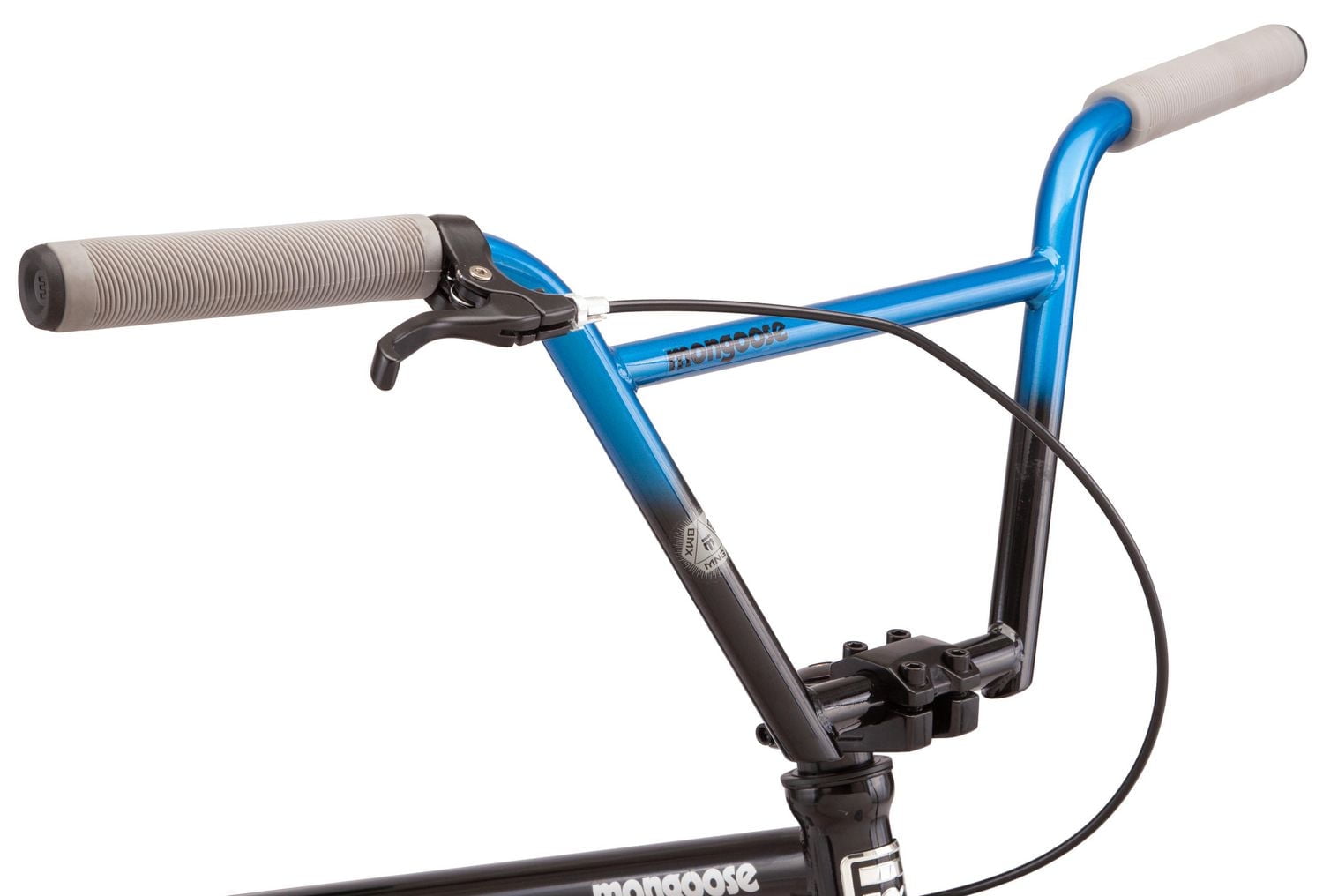 Mongoose Rebel X2 BMX bike, single speed, 20-inch wheels, black