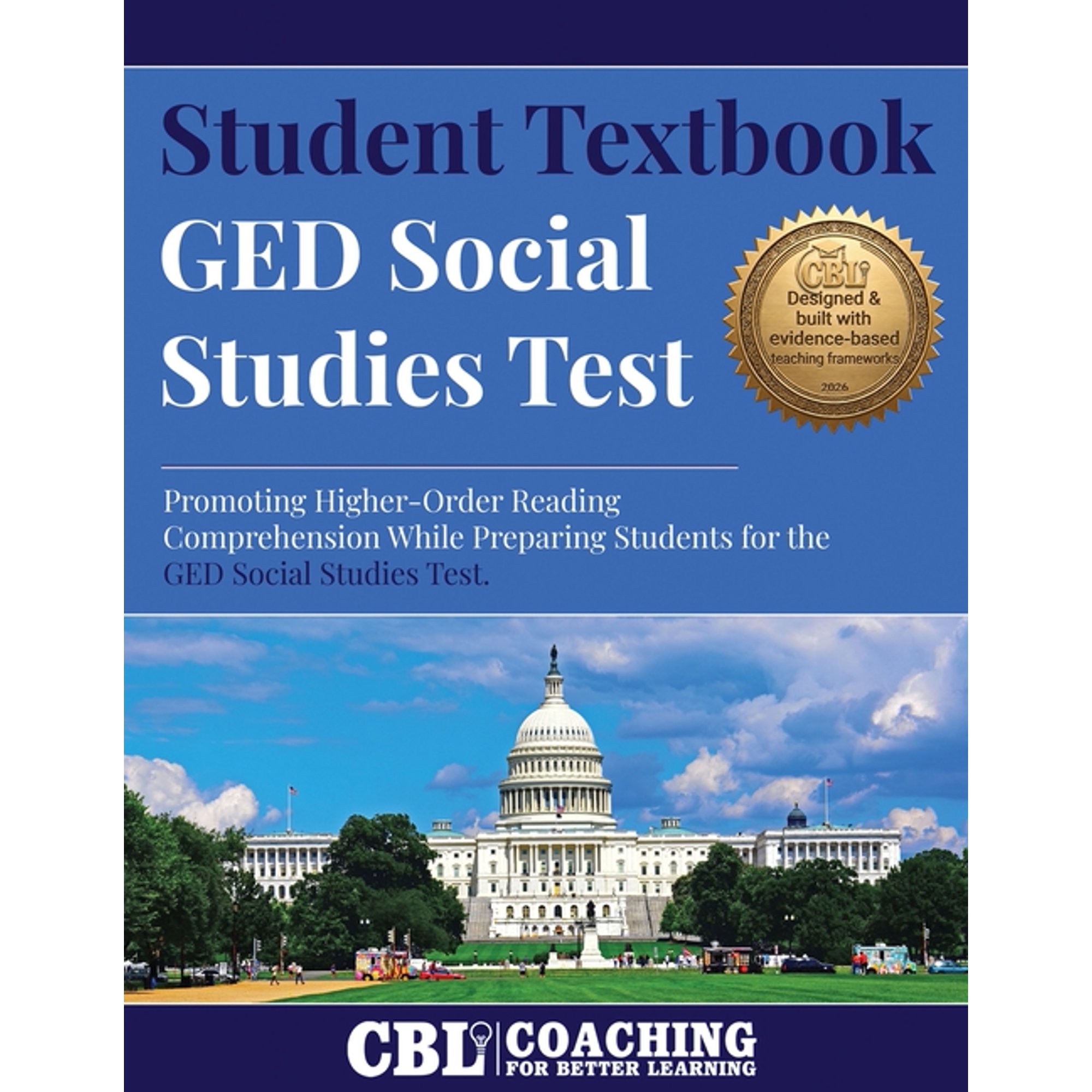 Student Textbook: GED Social Studies Test, (Paperback)