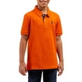 thumbnail image 3 of U.S. Polo Assn. Boys Pique Polo Shirt, 2-Pack, Sizes 4-18, 3 of 9