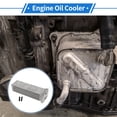 thumbnail image 2 of Unique Bargains 1 Pc Engine Oil Cooler for Porsche 912 1965-1969,for Porsche 356 1965-1969 Aluminum Alloy Transmission Oil Cooler Trans Cooler, 2 of 6