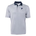 thumbnail image 2 of Men's Cutter & Buck Blue/White Atlanta Falcons Virtue Eco Pique Micro Stripe Recycled Polo, 2 of 3