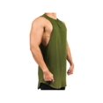 thumbnail image 3 of Men'S Sleeveless Shirts Quick Dry Tank Tops For Men Sun Protection Upf 50+ Athletic Gym Workout Muscle Shirts Gym Training Athletic Vest Shirt Military Green 3XL, 3 of 6