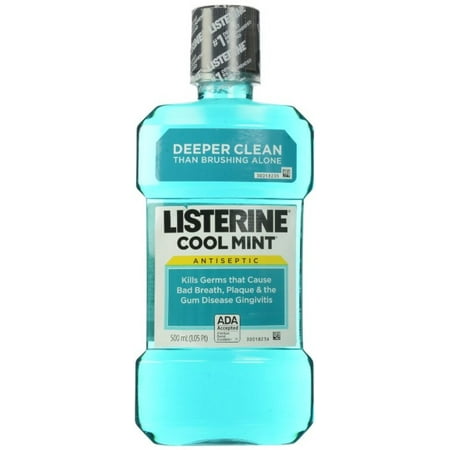 Listerine Cool Mint 500 mL (Pack of 4)