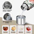 thumbnail image 3 of 20 Oz Pioneer Flower Coffee Tumbler Double Wall Insulated Stainless Steel Water Bottle | Metal Reusable Thermoses Flask with Cup Cap | Leak & Sweat Proof with Anti-Dust Lid, 3 of 7