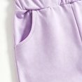 thumbnail image 3 of YIBOSEAN Toddler Baby Girl Outfit Cute Casual Clothes Ruffle Summer Short Sleeve T-Shirt Elastic Waist Shorts Set,Multicolors,2-Piece,Size0-6M/3Y, 3 of 6