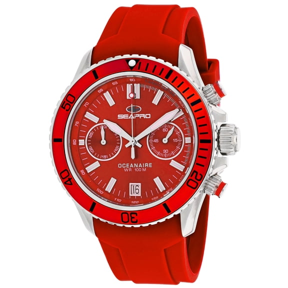 Seapro Men's Thrash Red Dial Watch - SP0336