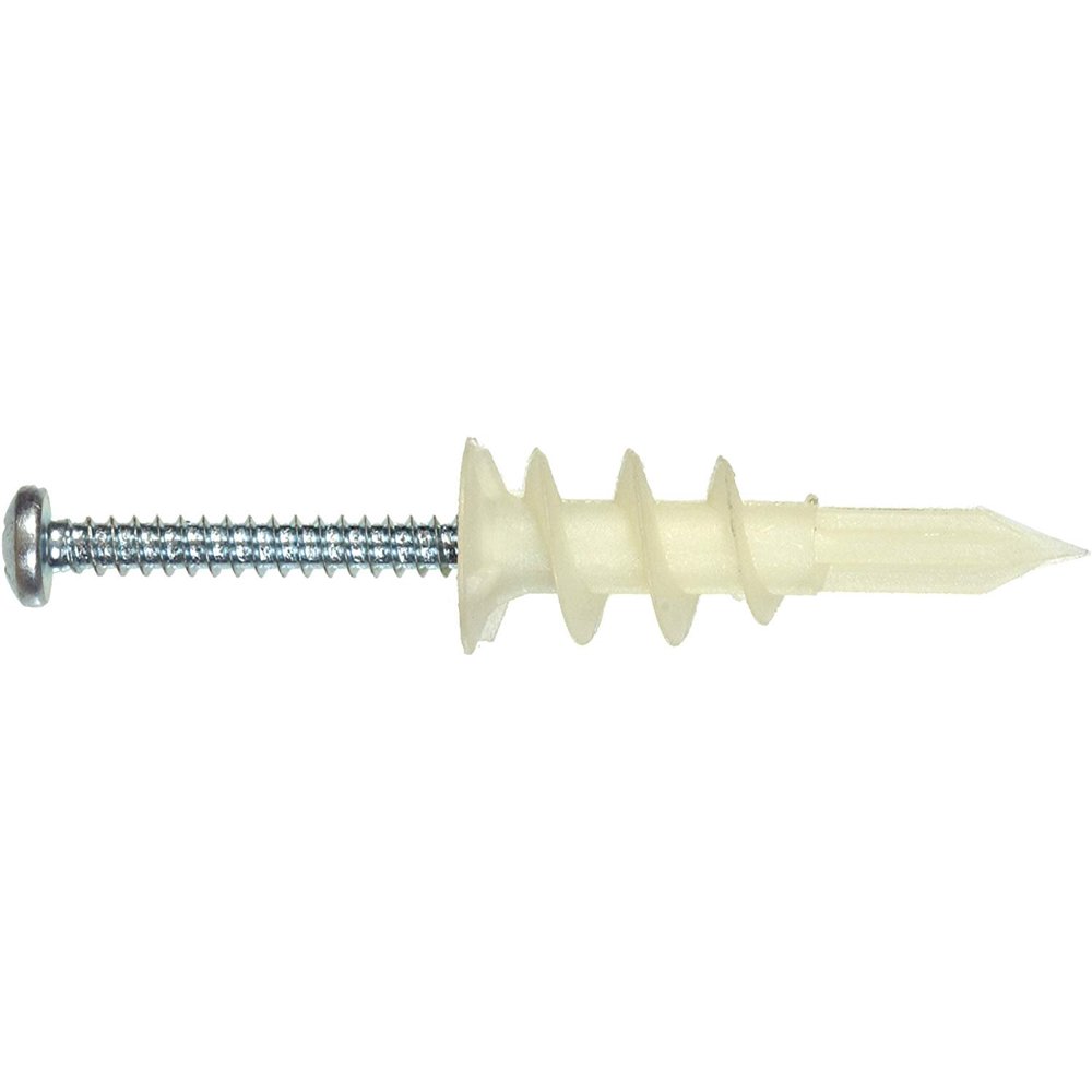 The Hillman Group 9414 Nylon PhillipsDrive Drywall Anchors with Screws