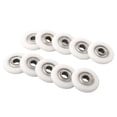 thumbnail image 2 of AFQH 10Pcs Replacement Shower Door Roller Runner Wheels 19/23/25mm Wheel Diameter, 2 of 9
