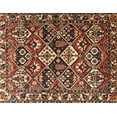 thumbnail image 1 of Ahgly Company Indoor Rectangle Traditional Brown Persian Area Rugs, 2' x 3', 1 of 6