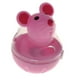 thumbnail image 2 of Juguete masticable dispensador de comida para perros con vaso antigoteo, bola de comida antigoteo IQ Tumbler Rosado, 2 of 9