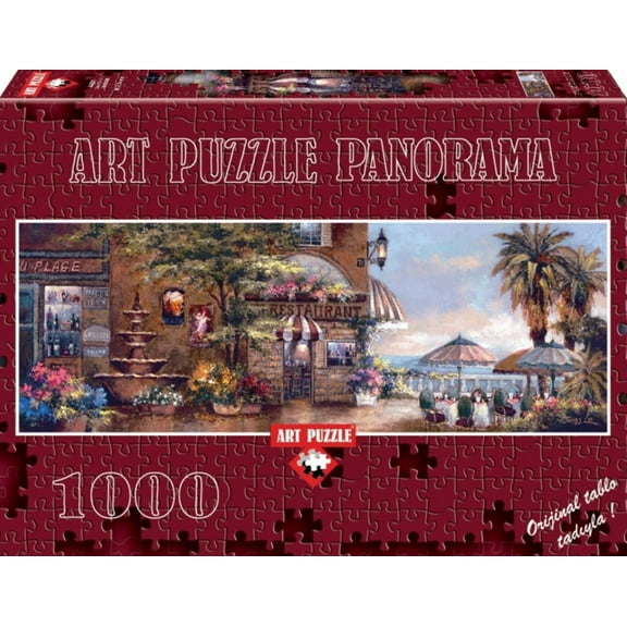 Café Walk II Panorama 1000 Piece Puzzle