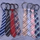thumbnail image 2 of Suéter informal de moda con cremallera y corbata pequeña para mujer, uniforme a cuadros, sin golpes, para estudiantes, combina con todo, para hombre, 2 of 2