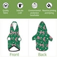 thumbnail image 6 of Haiem Tropical Leopard for Winter Dog Hoodie Sweatshirts with Pockets Warm Dog Clothes for Small Dogs Chihuahua-XX-Large, 6 of 7