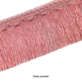 thumbnail image 3 of Vestido Wosthever Con adornos dorados para cortinas tejido de precisión Rosa oscuro, 3 of 6