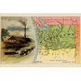 thumbnail image 2 of Arbuckle Brothers 24x17 White Modern Wood Framed Museum Art Print Titled - Washington, 2 of 4