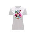 thumbnail image 1 of Playera Blusa De Viva Mexico Con Lele Fiestas Patrias Independencia Septiembre Color Blanco Talla Grande Marca Emil SaEs, 1 of 4