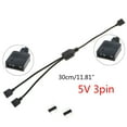 thumbnail image 5 of 5V3Pin Interface Transfer Extension Cable RGB Splitter for A-SUS MSI Motherboard, 5 of 17