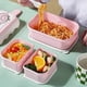thumbnail image 2 of Lunch Box, Bento Box for Girls, Pink Lunch Box for Kids, 2 of 5
