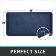 thumbnail image 4 of IOCOCEE Anti Fatigue Floor Mats, 3/4" Thick Anti Fatigue Mats for Kitchen,39"x20"Stress Relief Floor Mats, Durable Standing Desk, Non-Slip Bottom, Navy, 4 of 9
