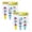 D 6Pack, variant on 6Pcs Baby Pacifier Clips Set Universal Holder Leash For Boys And Girls Teething Toys Teethers Cute Cartoon Dummy Baby Fixing Clip