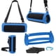 thumbnail image 5 of Funda de silicona con correa para el hombro y mosquetón, funda protectora portátil y suave. azul, 5 of 8