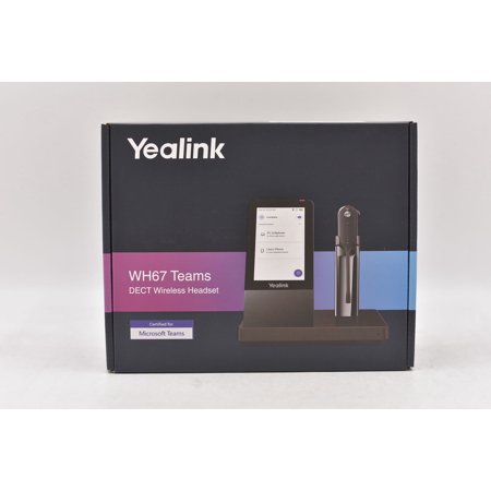 Yealink Teams Premier Dect Wireless Headset All In One UC Workstation (WH67)