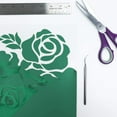 thumbnail image 3 of Siser EasyWeed Stretch Matte HTV 11.8" x 5FT Roll - Iron On Heat Transfer Vinyl - Green - HEX #00804F, 3 of 5