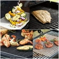 thumbnail image 3 of PTOOTP 4Pcs Non Stick Mesh Grill Mats Assorted Color Reusable Outdoor Barbecue Pads for Kitchen Use, 3 of 8