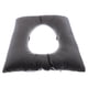 thumbnail image 4 of Funda de asiento de inodoro universal gruesa para la cabecera del inodoro. Cojín para asiento de inodoro. Agujero redondo gris, 4 of 7