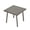 Grey, variant on Aluminum Outdoor Side Table Waterproof and Rustproof Square End Table for Patio