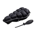 thumbnail image 1 of Cojín cómodo para asiento de bicicleta, funda inflable para asiento de bicicleta, absorción de impactos 3D S Zulema Cojín para sillín de bicicleta, 1 of 8